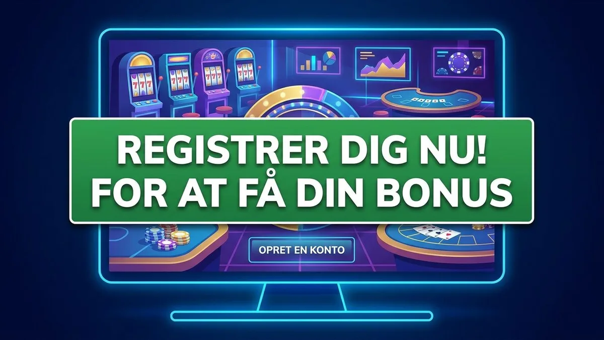 Opret konto med bonus